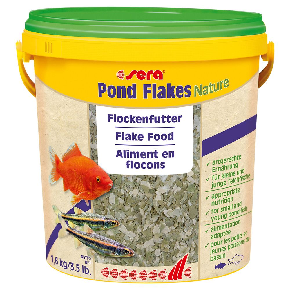 Sera Pond Flakes Nature 10 L