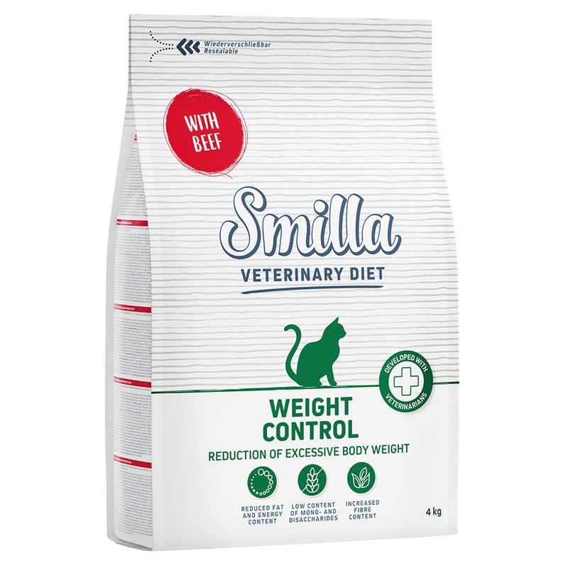 Smilla Veterinary Diet Weight Control Beef 1kg