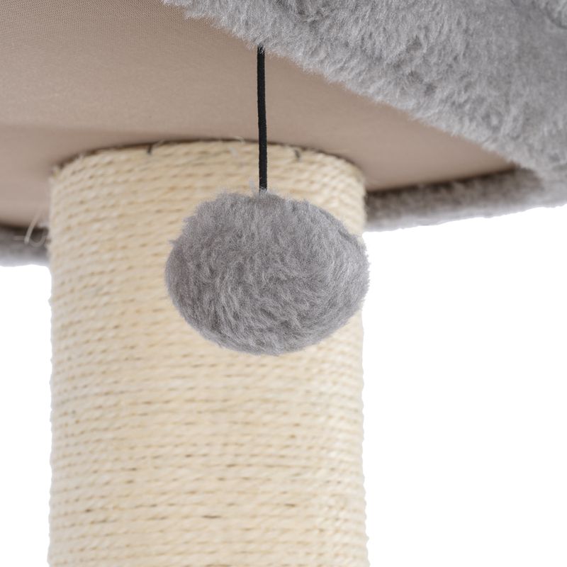 zooplus Basics XXL Scratching Tree Grey