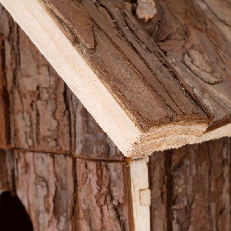 TIAKI log cabin nesting box L 17 x W 12.5 x H 26 cm