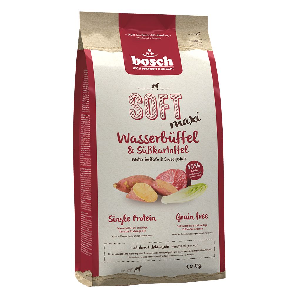 bosch HPC Soft Maxi Water Buffalo & Sweet potato 1kg