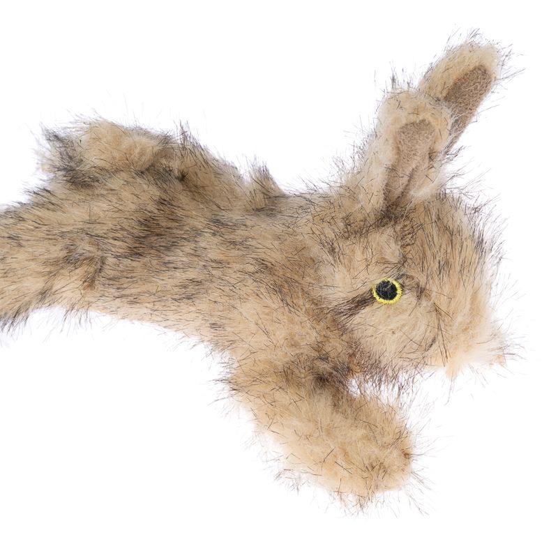 TIAKI Wild Rabbit Plush Dog Toy 20 x 7 x 12 cm (L x W x H)