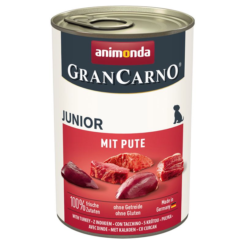 animonda GranCarno Original Junior 6 x 400g Beef & Chicken