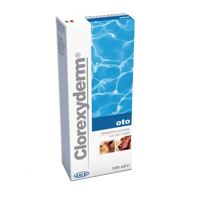 Clorexyderm Oto - Liquid Solution Hair/Skin Care 150 ml