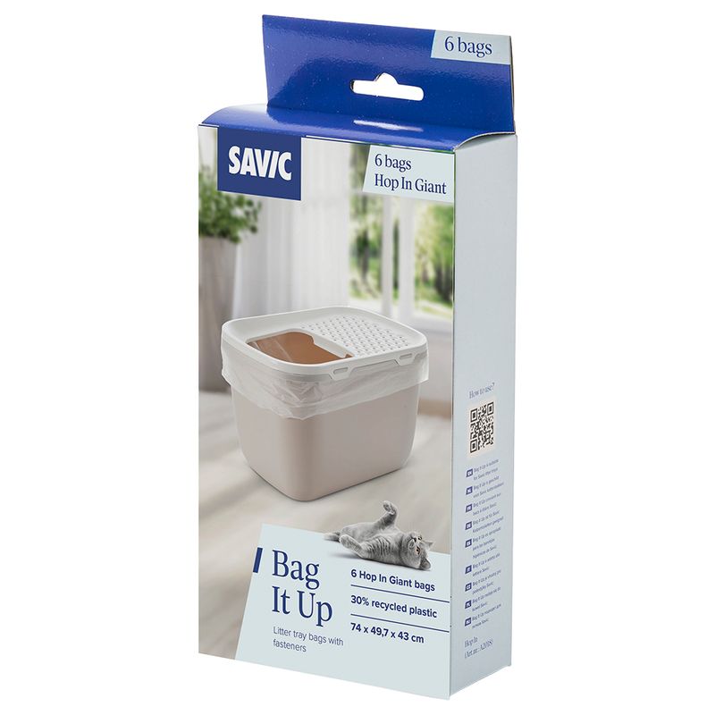 Savic Bag it Up Litter Tray Bags Medium (12 bags)