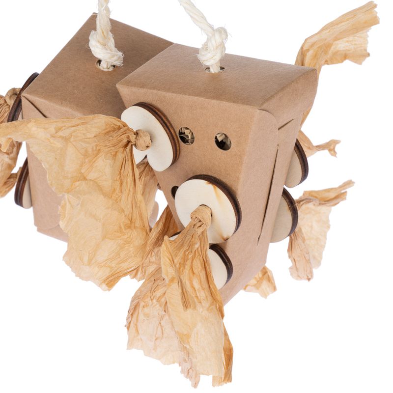 TIAKI Pizza Box Bird Toy 1 Toy