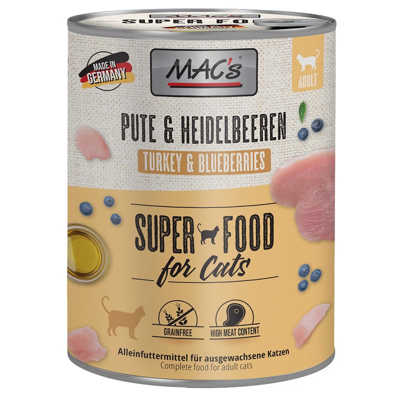 MAC's Cat Saver Pack 12 x 800g Kitten (Veal & Chicken Hearts)