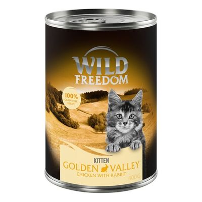 Wild Freedom Kitten 6 x 400g Great Desert - Turkey & Chicken