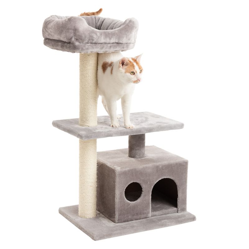 La Digue I Cat Tree Light Grey