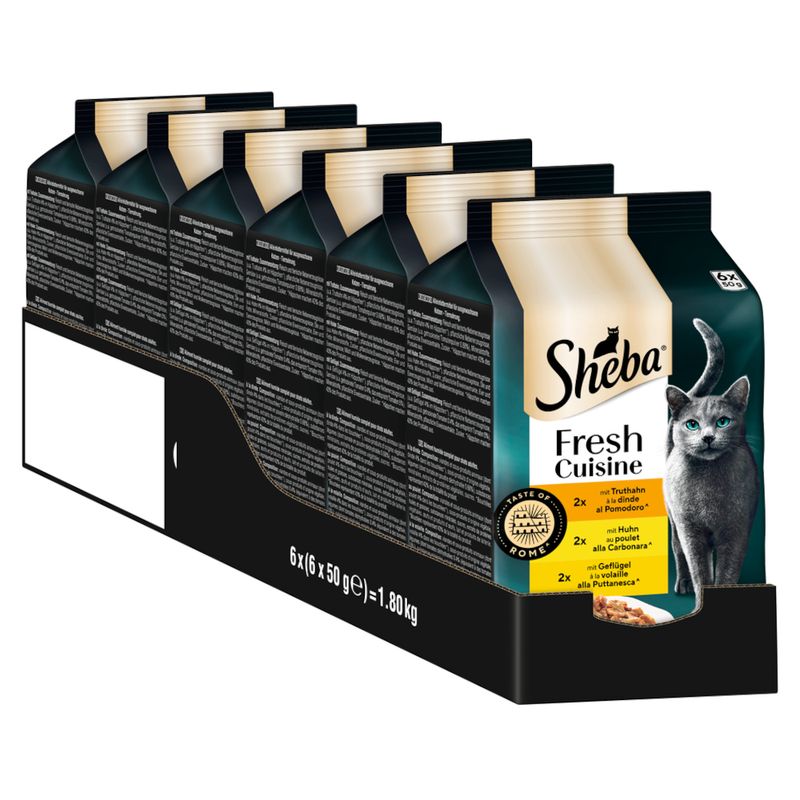 Sheba Fresh Cuisine Taste of Rome 6 x 50g