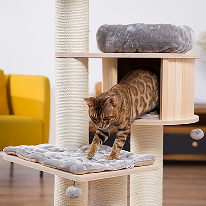 Natural Paradise Scratching Tree - Magnolia XL Plus Cream