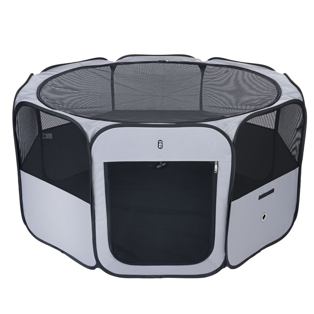 TIAKI Collapsible Run for Puppies & Small Pets S: 88 x 88 x 41.5 cm (L x W x H)