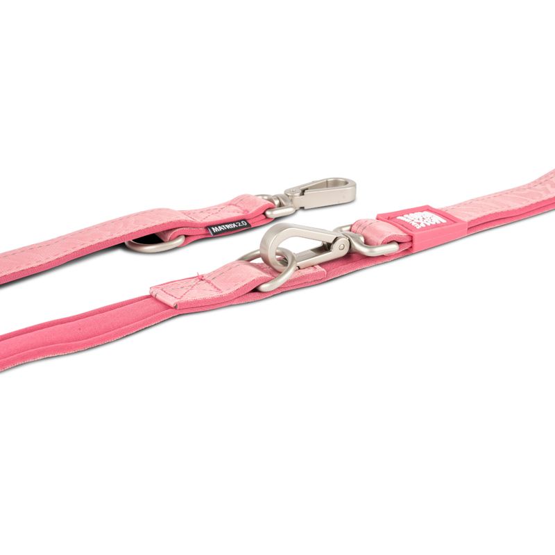 Max & Molly Multifunctional Leash Matrix 2.0 - Rose Size S: 200cm long, 20mm wide