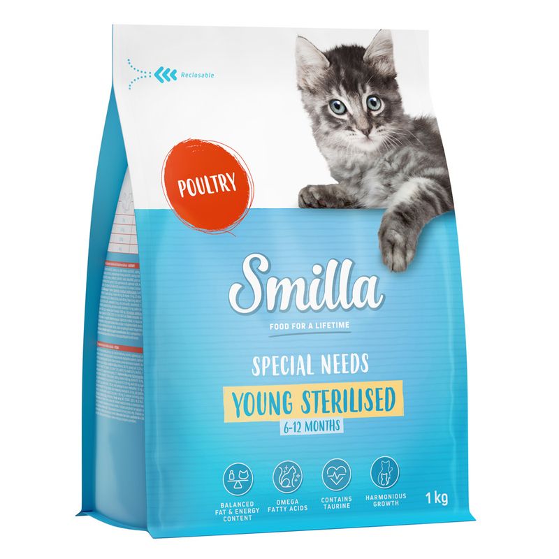 Smilla Young Sterilised with Poultry 1kg