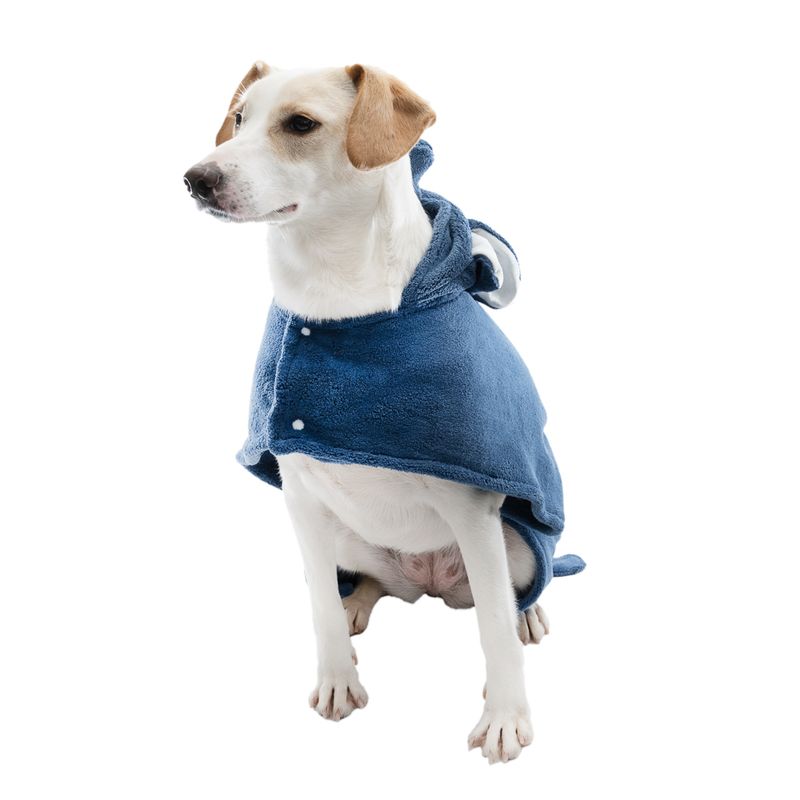 TIAKI Dog Bathrobe - Elephant approx. 40cm Back Length