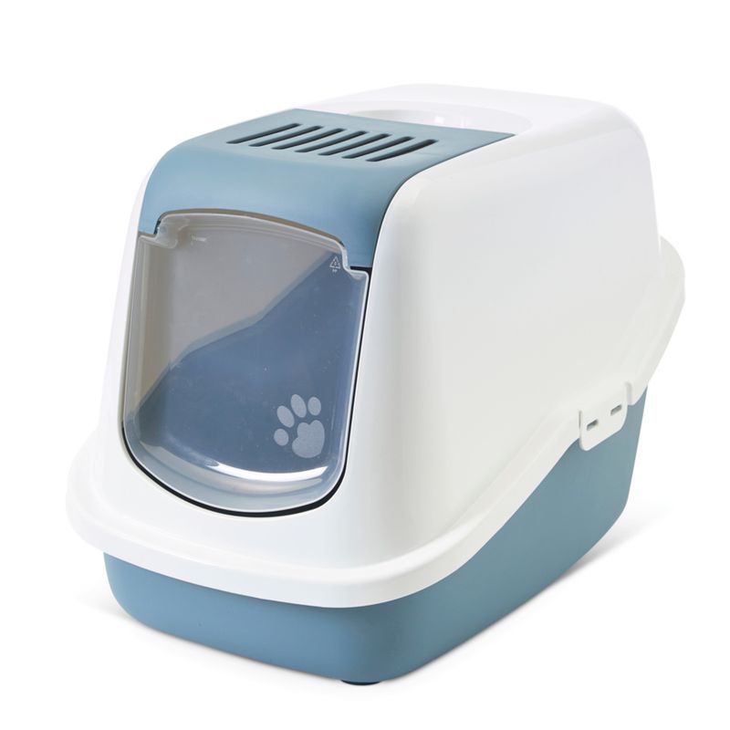 Savic Nestor Cat Litter Box Light Grey