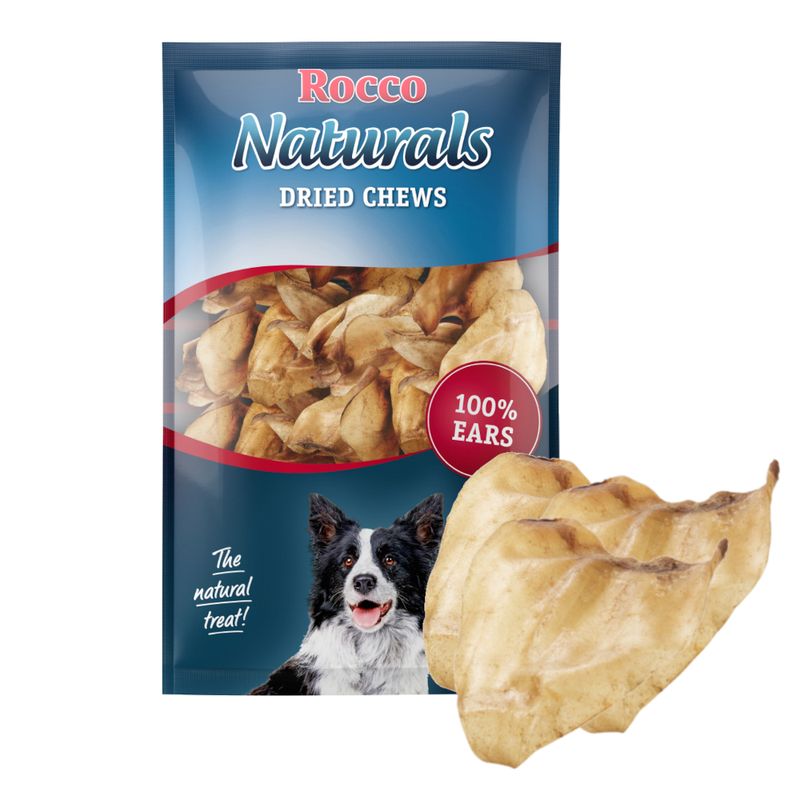 Rocco Natural Dried Cows' Ear 10 Chews