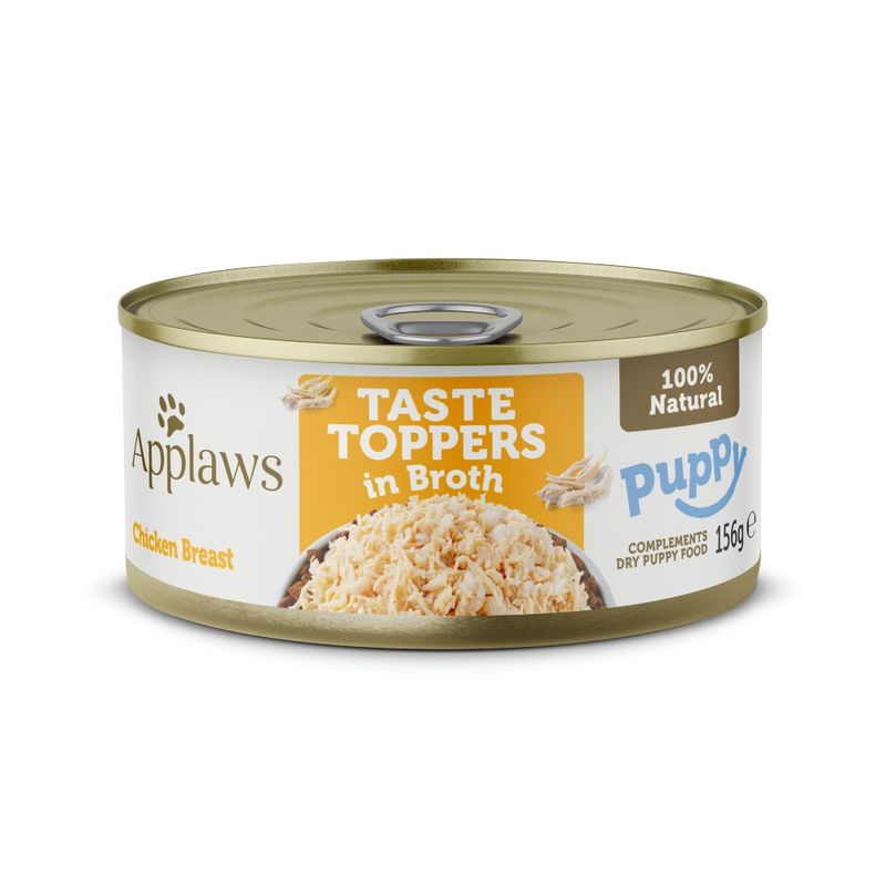 Applaws Puppy Taste Toppers in Broth 6 x 156g Chicken Breast with Vegetables