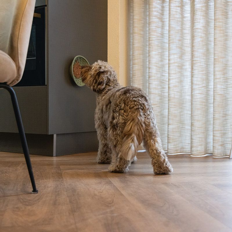 beeztees Silicone Lick Mat Light Blue: 19 x 19 x 4.5 cm (L x W x H)