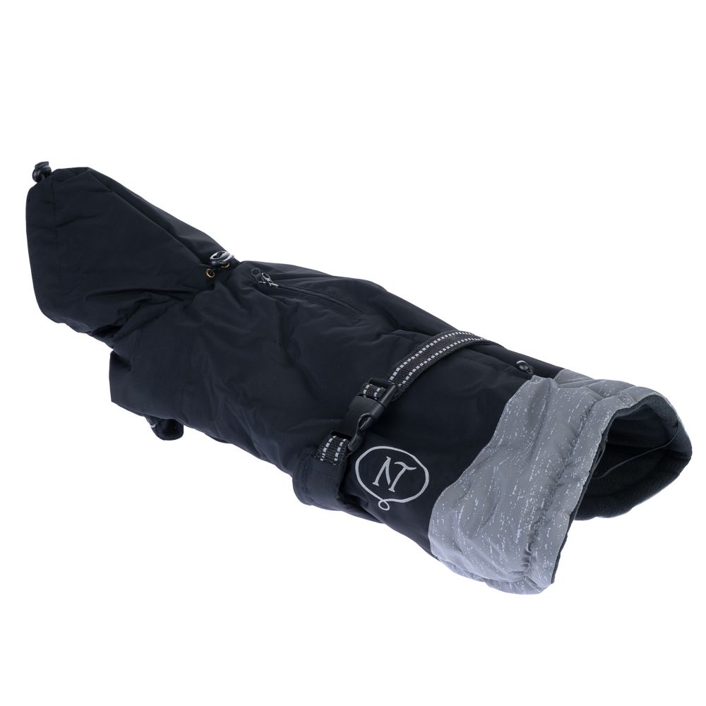 Nomad Tales Bloom Dog Coat - Black approx. 30cm Back Length