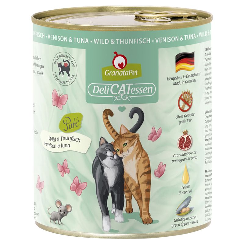 GranataPet DeliCatessen Tasting Pack 6 x 800 g Tasting package I