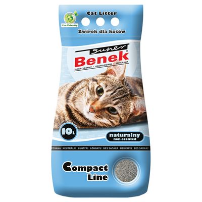 Super Benek Compact Cat Litter 10l