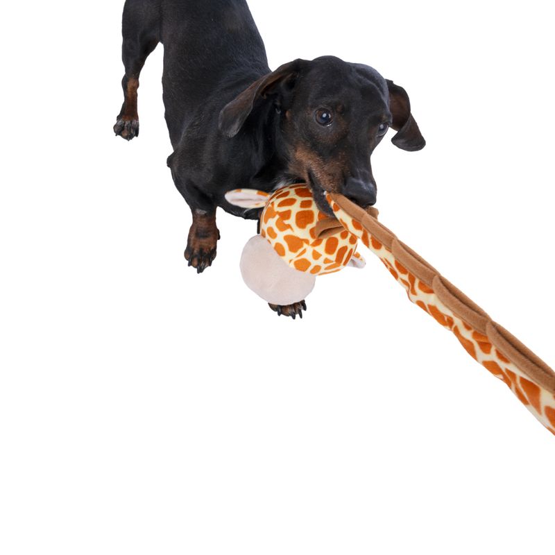 TIAKI Giraffe with Elasticated Neck Plush Toy 60 x 19 x 13 cm (L x W x H)