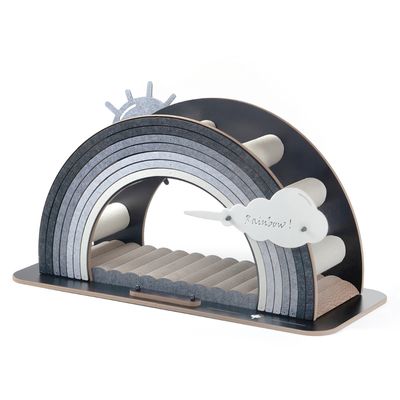Canadian Cat Company Design Scratching Furniture Rainbow Grey