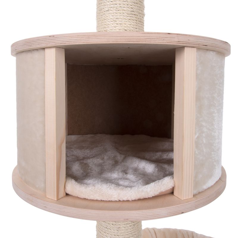 Natural Paradise Ceiling Cat Tree - Magnolia Cream