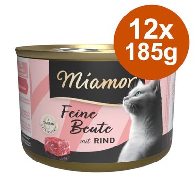 Miamor Feine Beute 12 x 185 g Beef