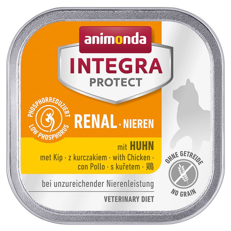 animonda Integra Protect Adult Kidney Bowl 6 x 100 g with duck