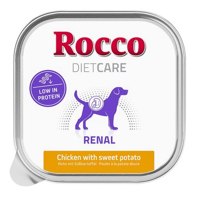 Rocco Diet Care Renal - Chicken with Sweet Potato 10 x 150g 10 x 150g