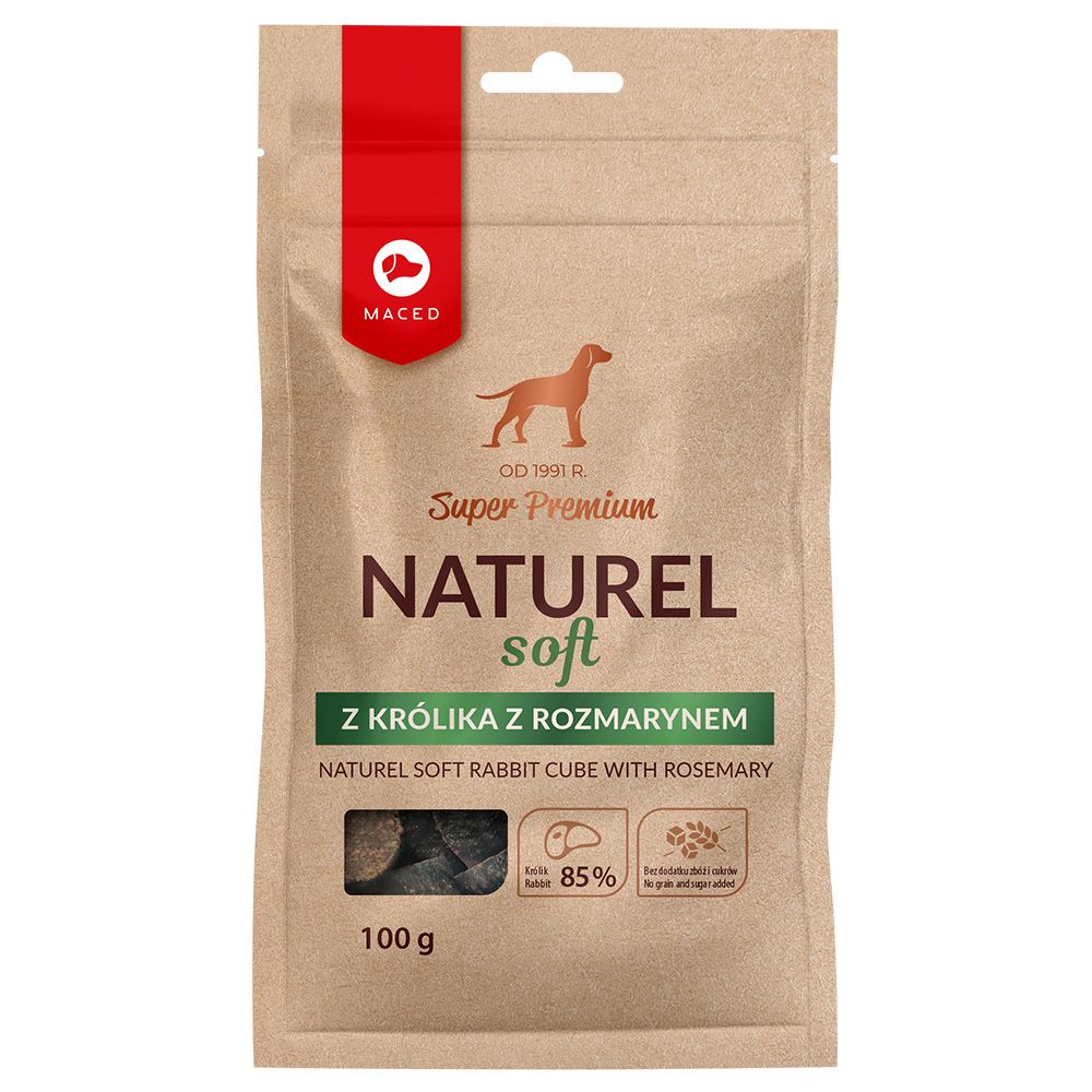 Maced Super Premium Naturel Soft Rabbit Bites with Rosemary 100 g