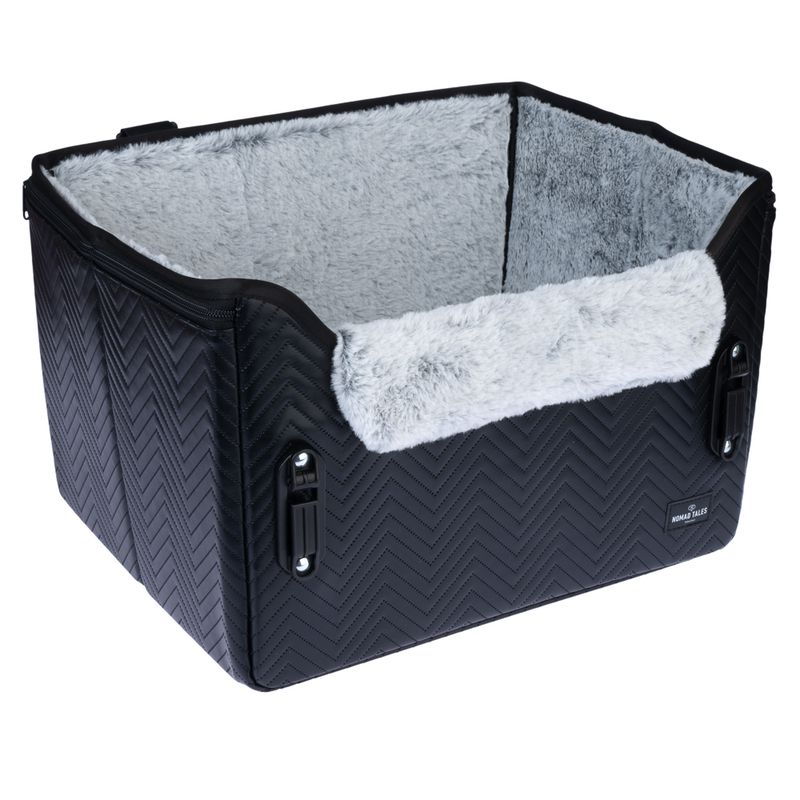 Nomad Tales Blush Deluxe Car Seat - Stone/Ebony 42 x 32 x 28.5 cm (L x W x H)