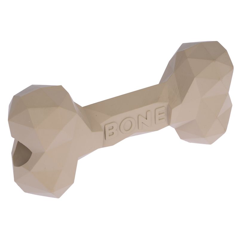TIAKI Rubber Bone Dog Toy 16 x 7.5 x 4 cm