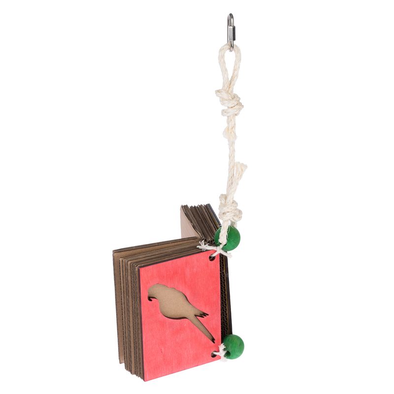 TIAKI Shredding Toy Hanging Book approx. 18 x 41cm (W x H)