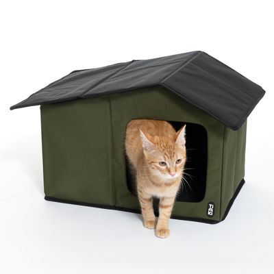 TIAKI Camo Cat House 58 x 42 x 37 cm (L x W x H)