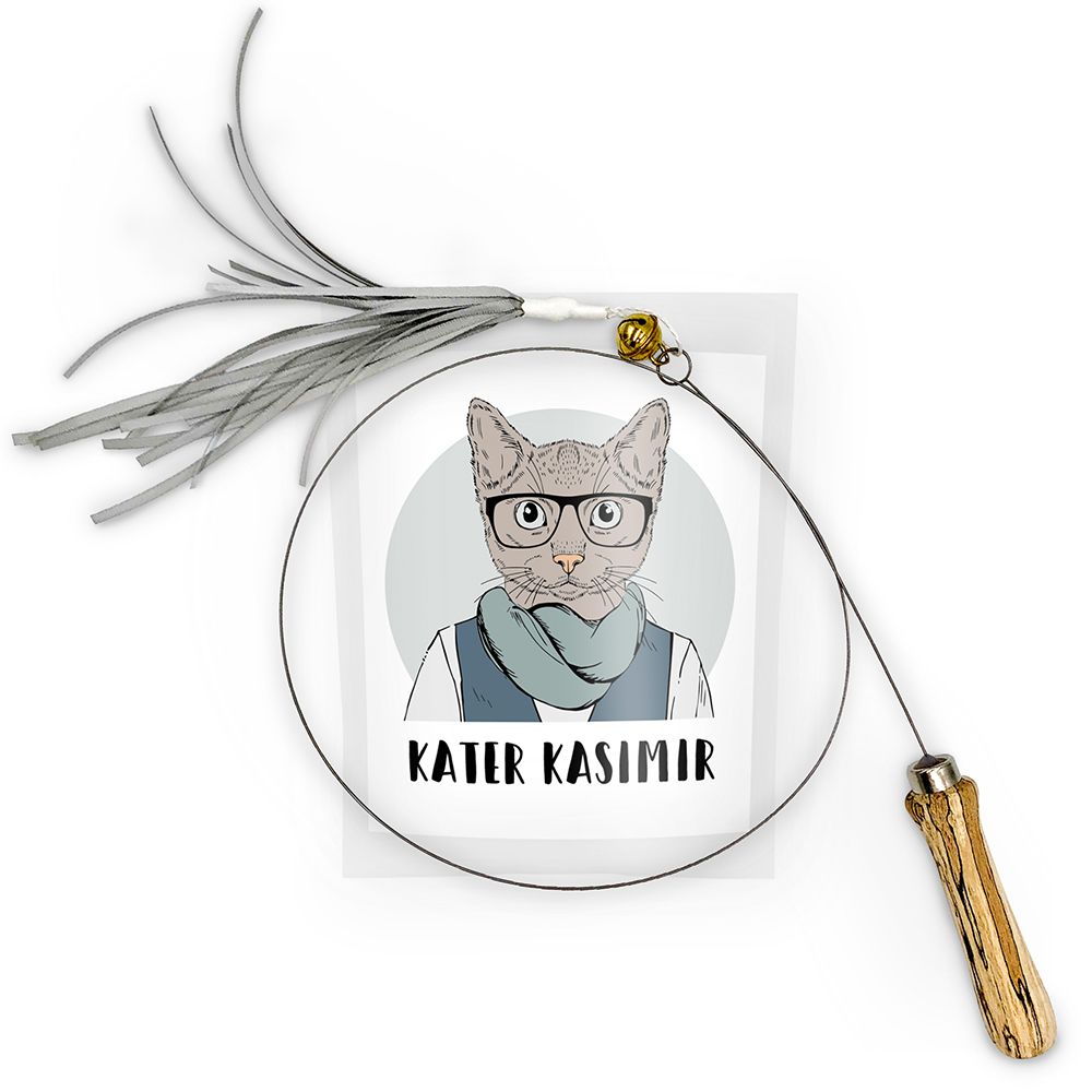 Kasimir Cat Dangler with Ribbons 1 Dangler Toy