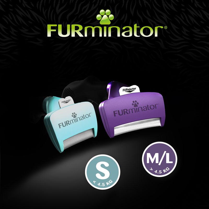 FURminator DeShedding Tool - For Large Cats Long Hair