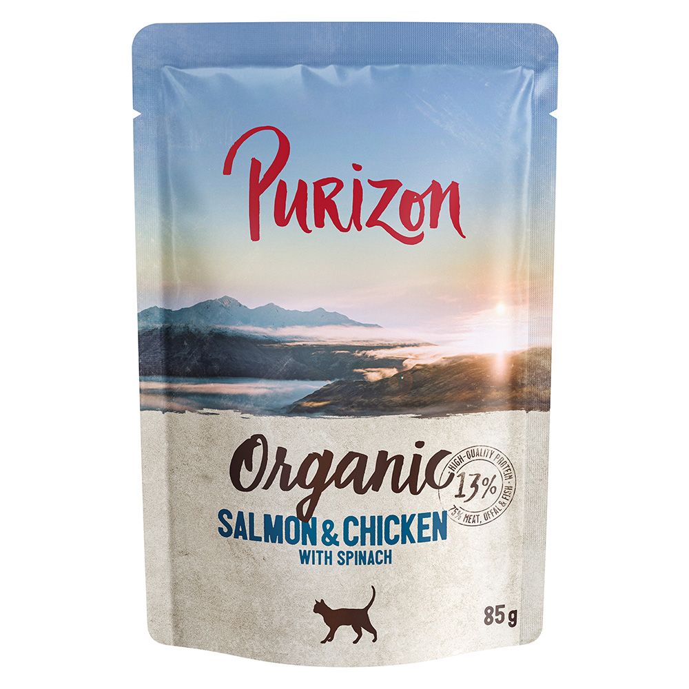 Purizon Organic 6 x 85 g Chicken and goose with squash