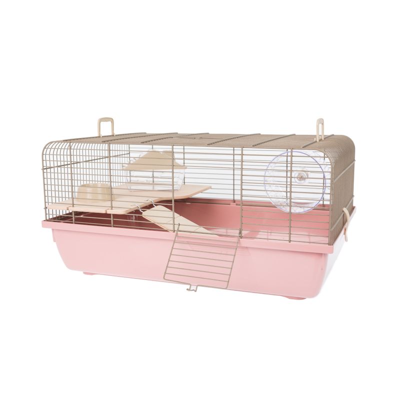 Interzoo Hamster Cage Rex 1 - Pastel 58 x 38 x 28.5cm (L x W x H)