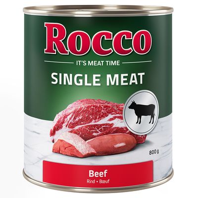 Rocco Single Meat 6 x 800g Beef