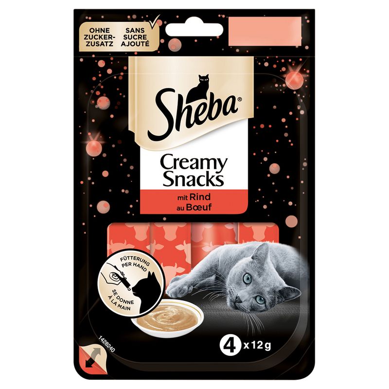 Sheba Creamy Snacks Multipack 18 x 12g