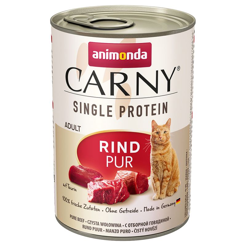 animonda Carny Single Protein Adult Trial Pack 6 x 400g Mixed Pack