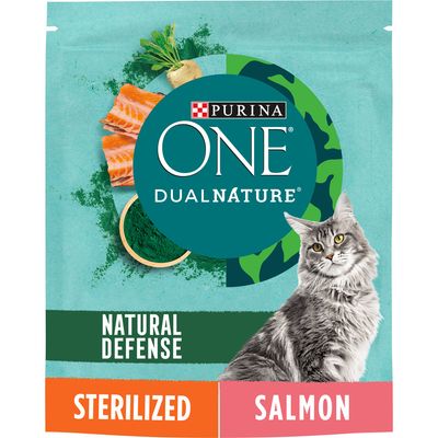PURINA ONE Dual Nature Sterilised - Salmon with Spirulina 1.4kg