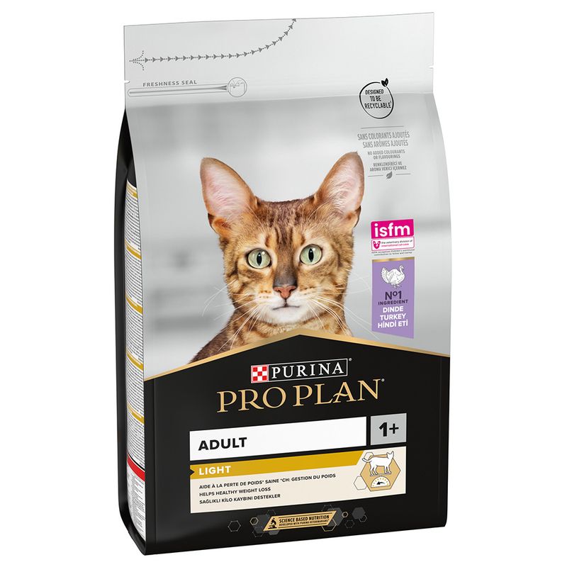 PURINA PRO PLAN Light Adult - Rich in Turkey 3kg