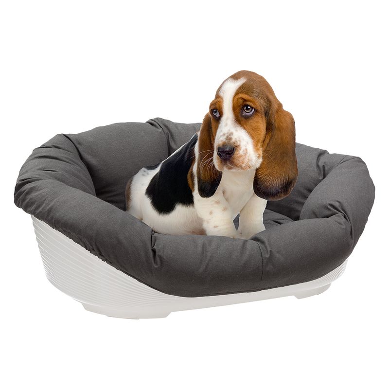 Cover Sofà anthracite for Ferplast basket Siesta Deluxe (without basket) Size 8: L 85 x W x H 62 x 28.5 cm