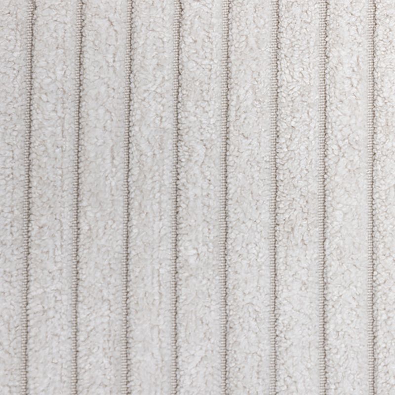 Designed by Lotte Ribbed Lounger Cushion - Light Grey approx. 70 x 55 x 15cm (L x W x H)