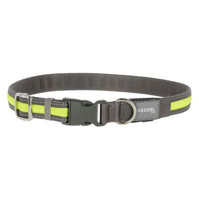 Kerbl Pet Light & Reflex Illuminated Collar Size S/M: 35-50cm neck circumference, 20mm wide