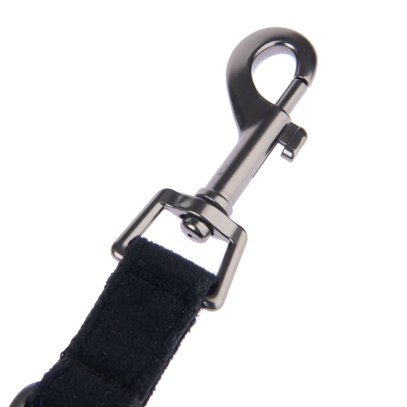 Nomad Tales Blush Dog Leash, ebony 200 cm long, 20 mm wide